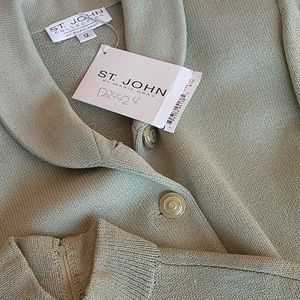St John by Marie Gray 2 piece knit dress suit